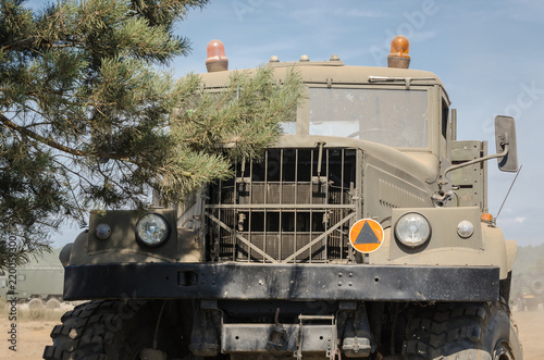MILITARY TRUCK -  A great military vehicle of the Soviet construction from the Cold War era