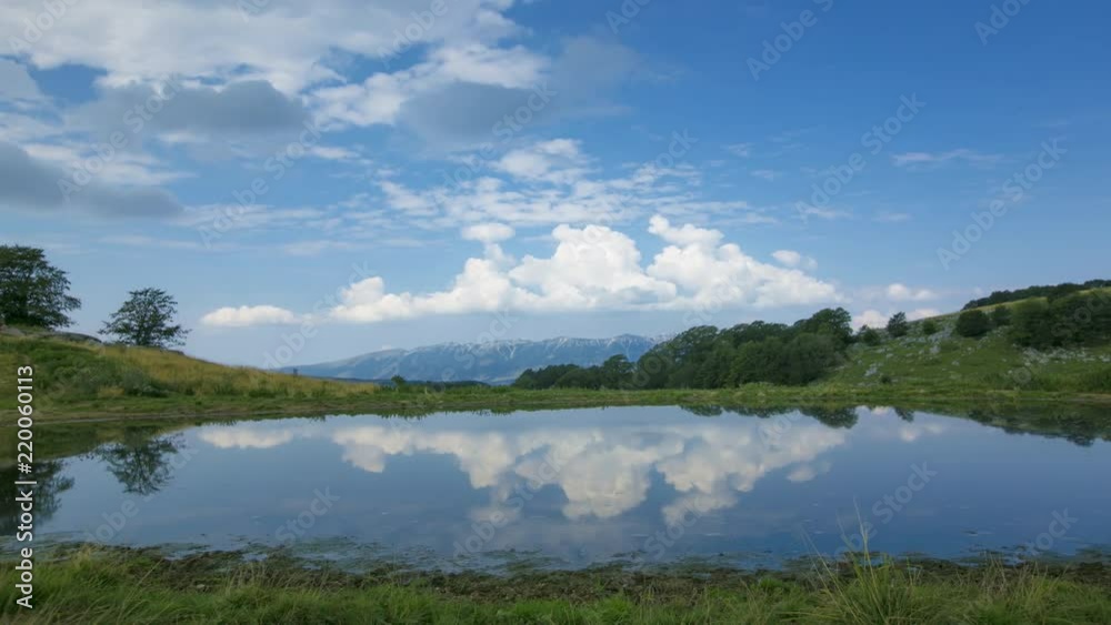 Clouds, Mountains and Lake Clouds, Mountains and Lake