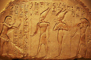 Fototapete Ägypten Hieroglyphen aus dem alten Ägypten  © Mikolaj Niemczewski