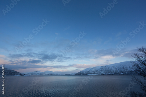Winter am Fjord - Nordnorwegen