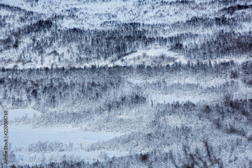 Norwegens Norden im tiefsten Winter