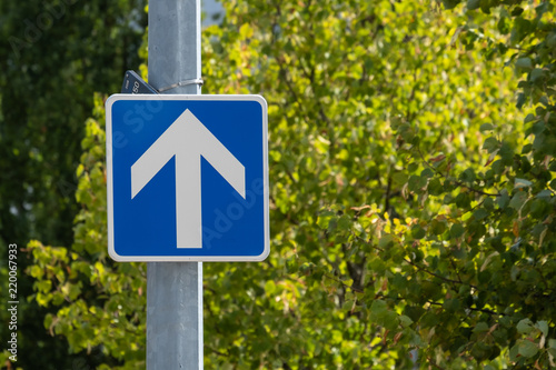 One-Way Street Road Sign