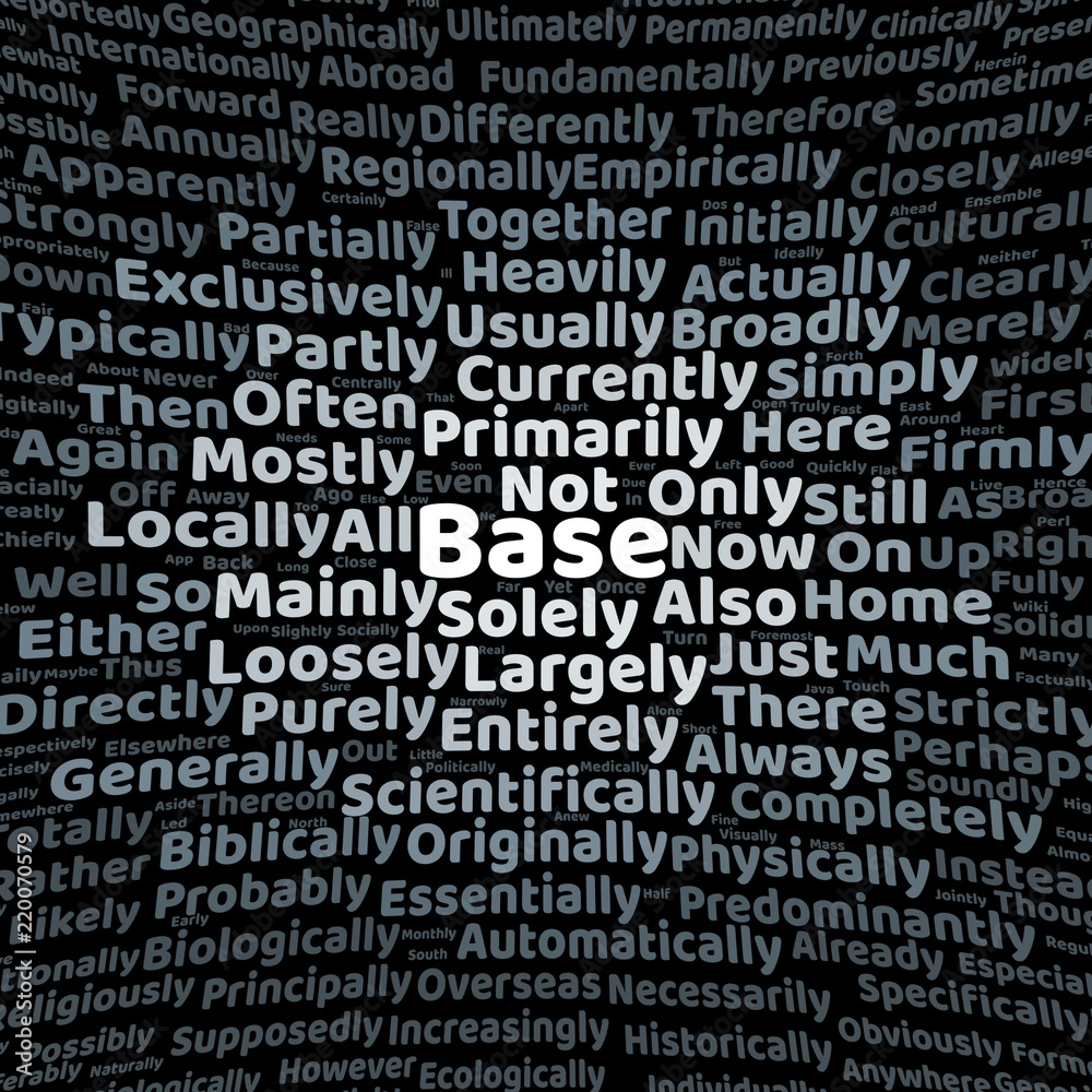 Base word cloud Base word cloud