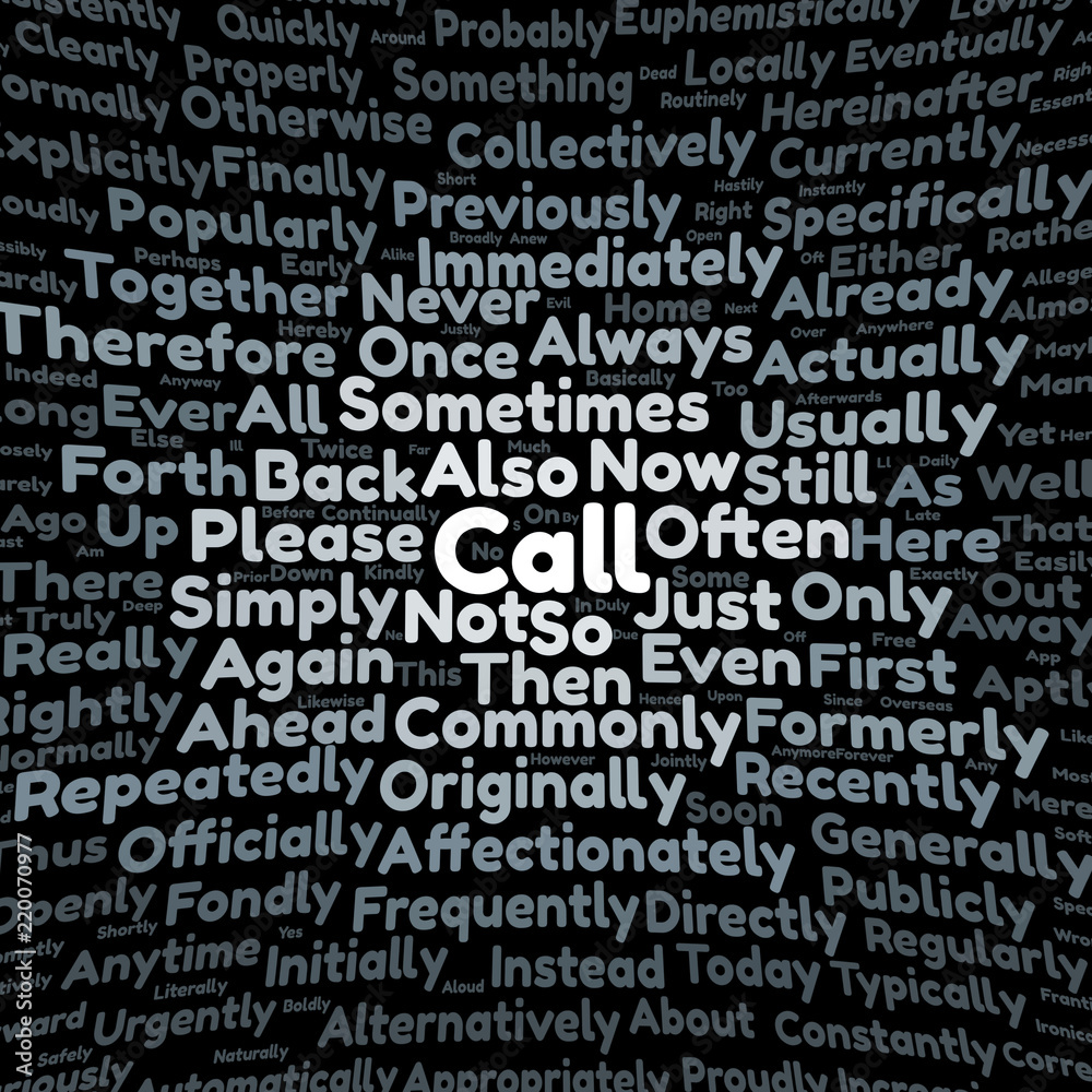 Call word cloud Call word cloud