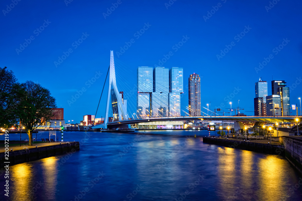 Erasmus Bridge, Rotterdam, Netherlands