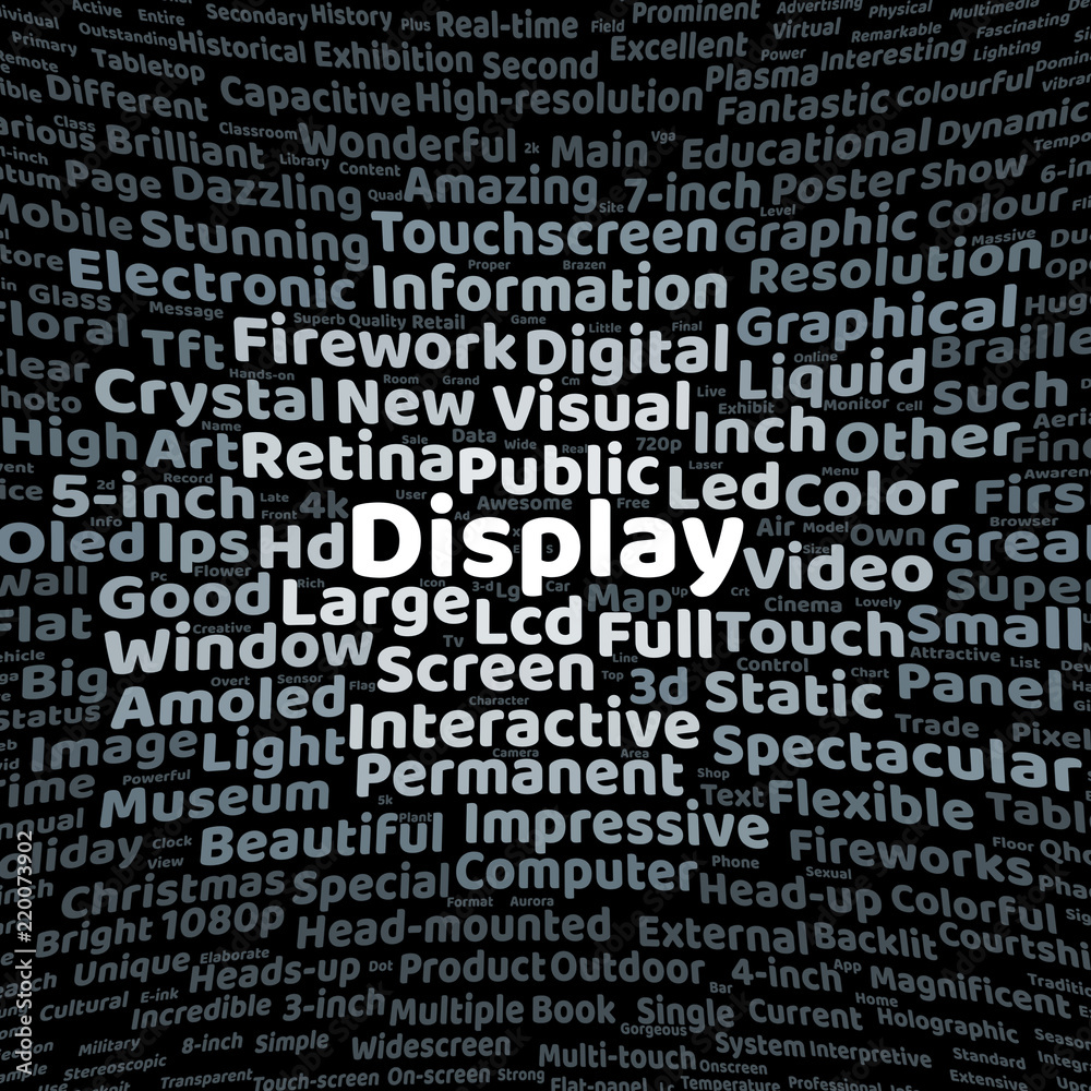 Display word cloud Display word cloud