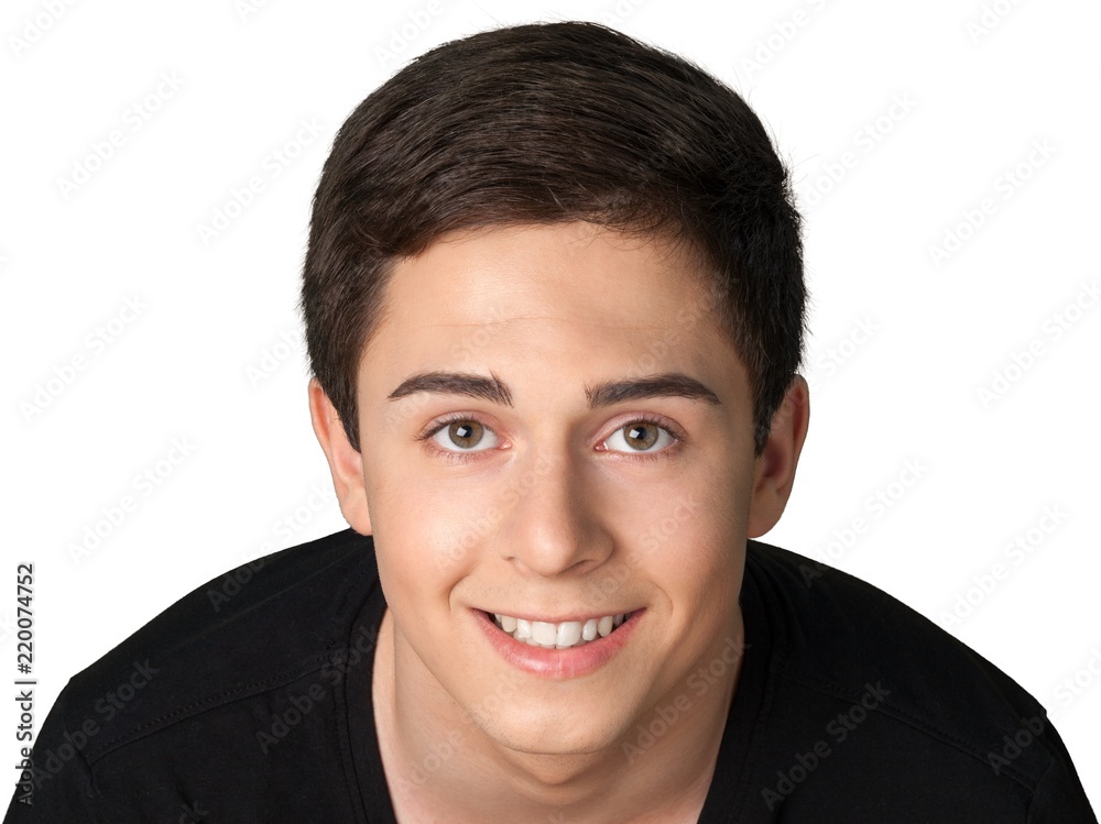 Portrait of Smiling Young Man Portrait of Smiling Young Man