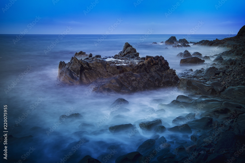 Obraz premium THE BLUE STAGE