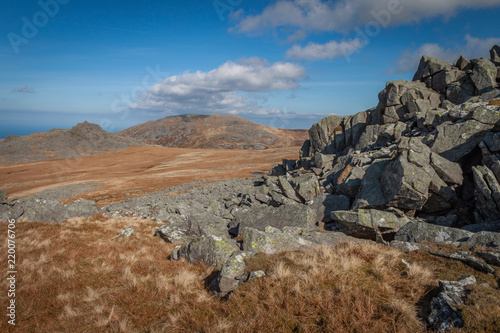 The Carneddau are a wide expanse of high mountain and moorland to the north of Snowdonia National Park. Often climbed from Ogwen.
