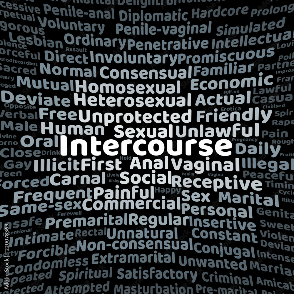 Intercourse word cloud Intercourse word cloud