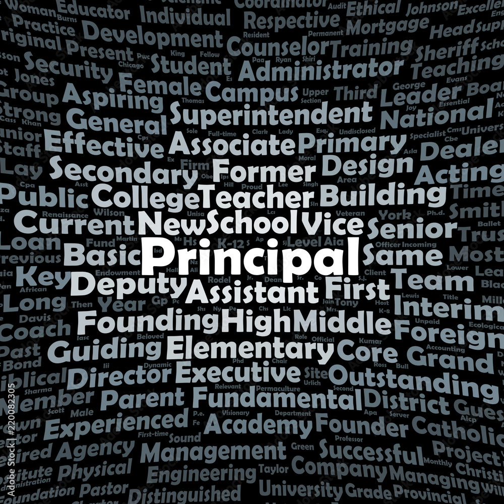 Principal word cloud Principal word cloud