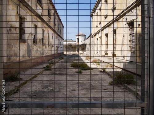 Old prison of Coruna in Spain