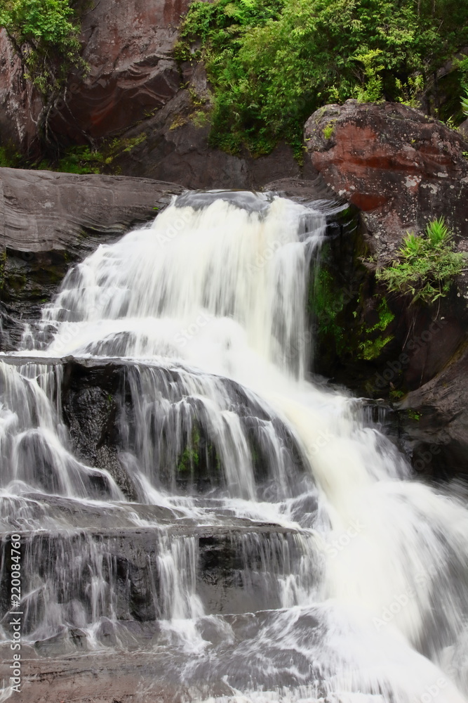 waterfall in the mountains.Chattrakran national park in Phitsanulok Thailand waterfall in the mountains.Chattrakran national park in Phitsanulok Thailand