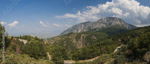 Spil Mountain panoramic view - City of Manisa - Turkey