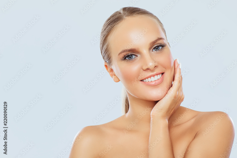 Portrait of a beautiful young woman Portrait of a beautiful young woman