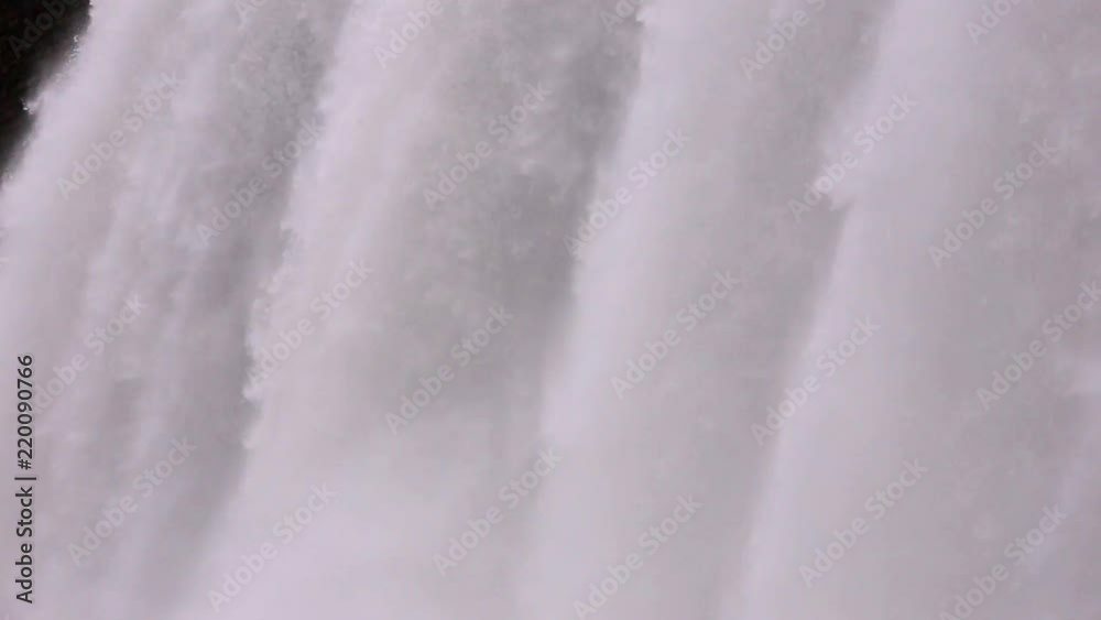 Close up of water spillway at Dam Close up of water spillway at Dam