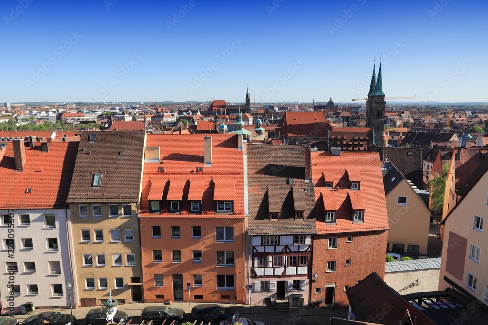 Fototapeta premium Nuremberg cityscape