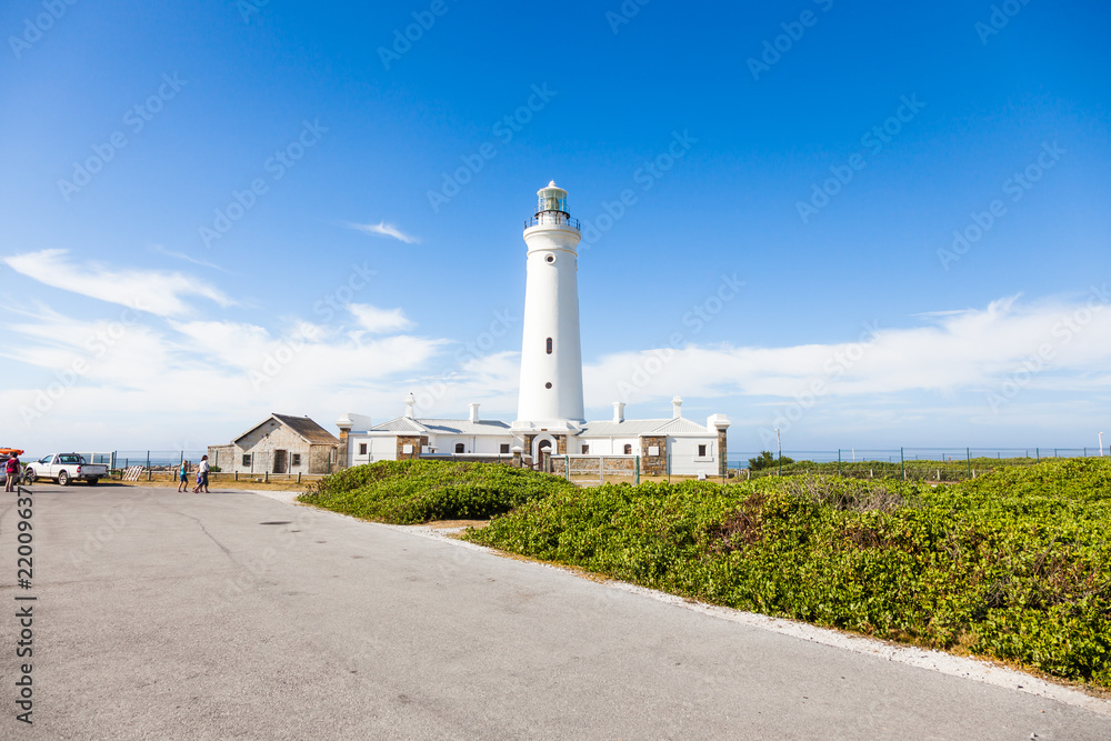 The Cape St Francis lighthouse is a popular landmark. Cape St francis, South Africa. The Cape St Francis lighthouse is a popular landmark. Cape St francis, South Africa.