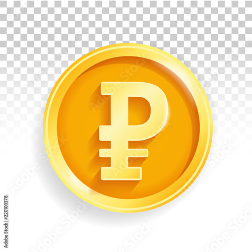 National currency gold coin rouble