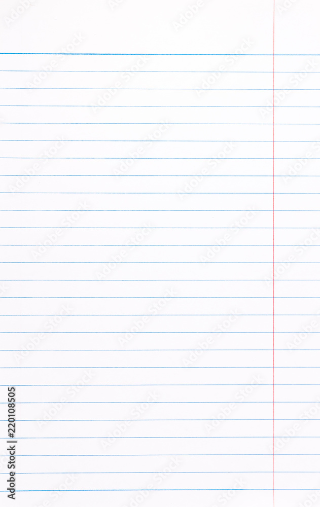Notebook Lined Paper Background Notebook Lined Paper Background