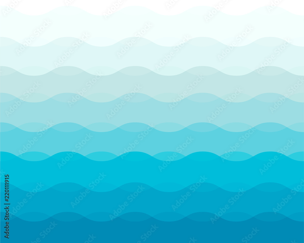 Blue wave abstract background Blue wave abstract background