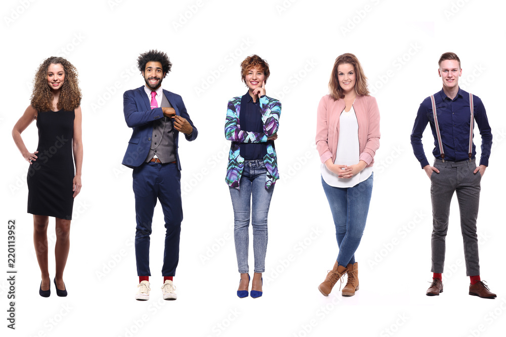 Fototapeta premium Group of people