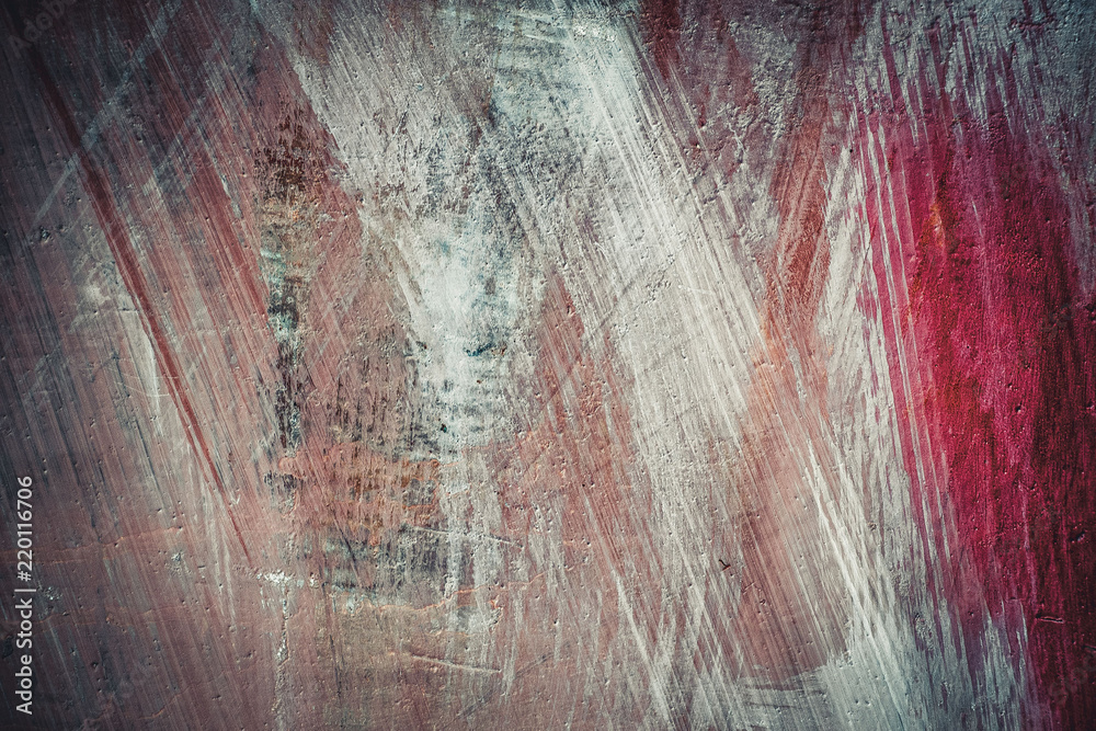 Naklejka premium Texture of old paint on metal