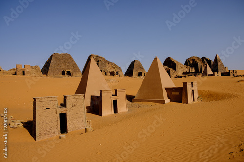 Pyramids of Meroe, Sudan 2