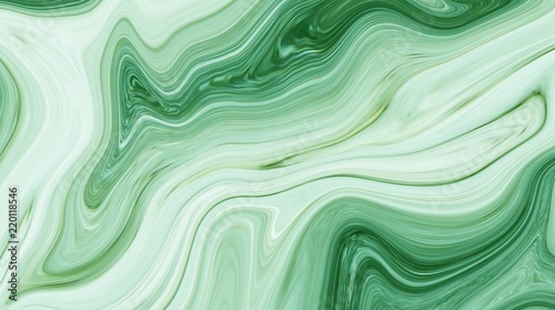 Fototapeta Naklejka Na Ścianę i Meble -  Marble ink colorful. Green marble pattern texture abstract background. can be used for background or wallpaper
