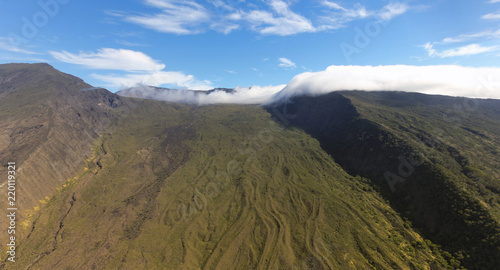 A View of Kaupo Gap, Haleakala National Park, Maui, Hawaii photo