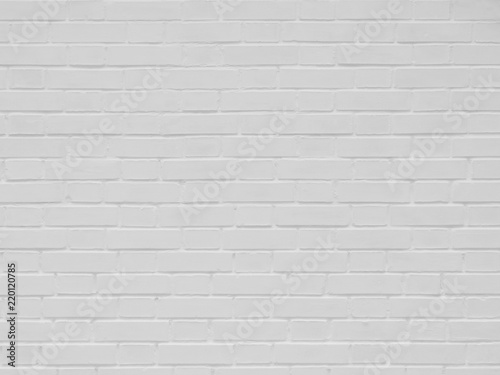 White brick wall texture background design material