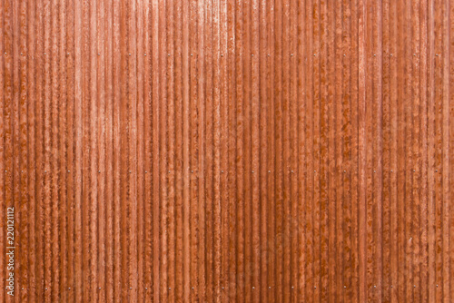 Orange Rusty Corrugated Metal
