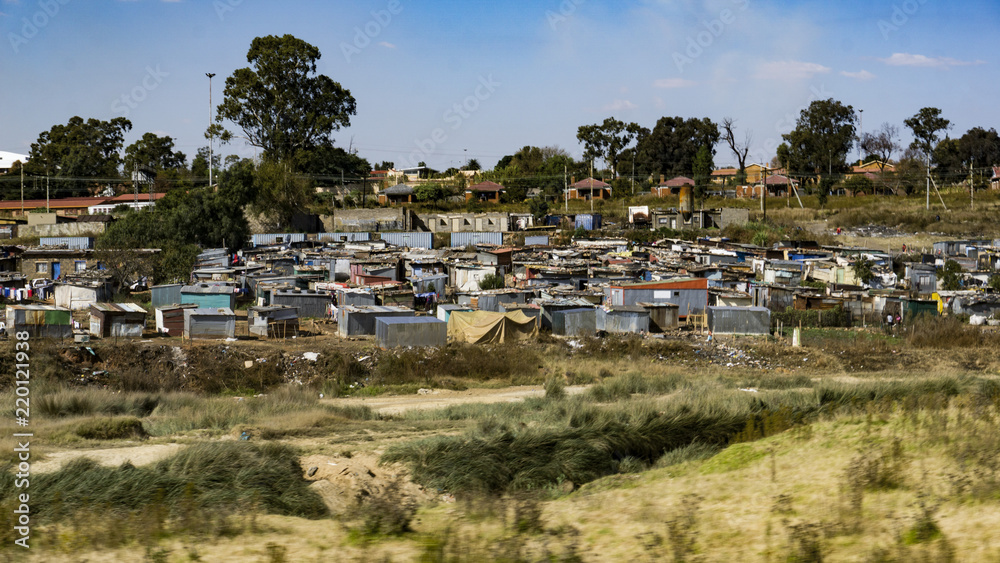 A poverty and poor township (slum) , Soweto, Johannesburg, South Africa Stock Photo Adobe Stock
