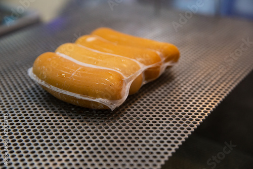 Shrink bag machine help to safe food and made refresh long life