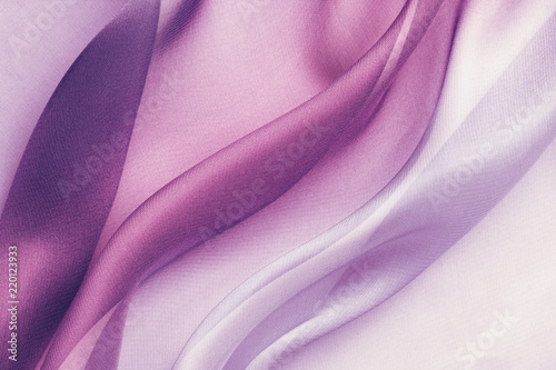 pink fabric folds, abstract background