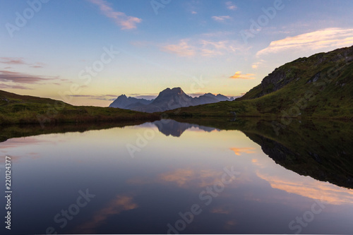 Reflection in the mountains © OleMartin