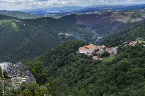 The ancient Santo Estevo monastery. Santo Estevo Parador © DRStudio