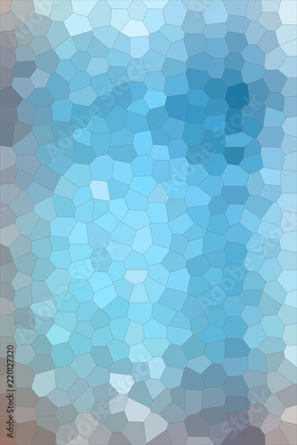 Blue and red colorful Little hexagon vertical background illustration.