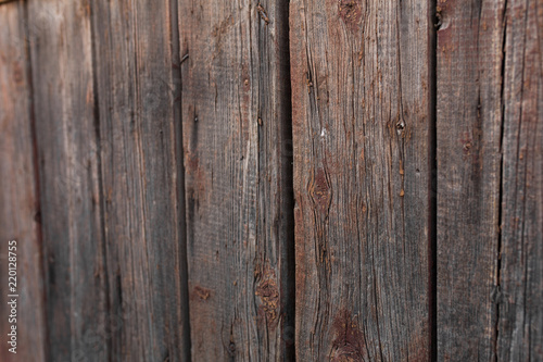 old and cracked paint wooden door