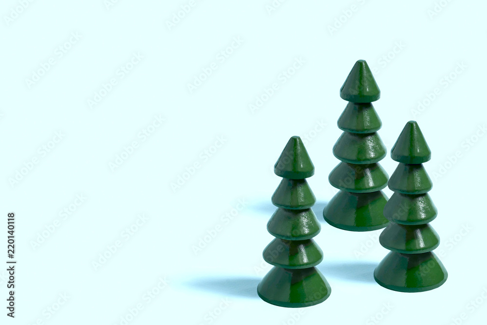 Small wooden Christmas tree Small wooden Christmas tree