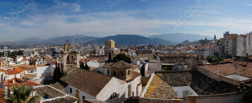 Panoramic view of Jaén