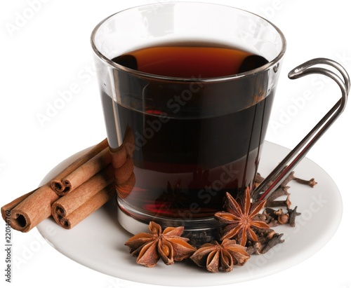 Foto Mulled Wine - Isolated