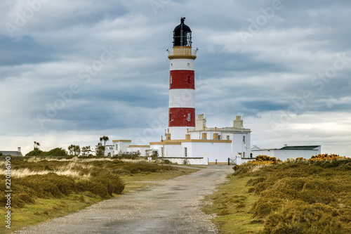 Point of Ayre Lighthouse on the Isle of Man