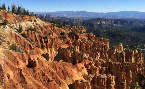 Scenic overlook in Bryce Canyon
