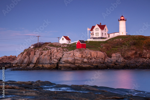 Nubble Lighthouse, Cape Neddick, Maine, USA photo