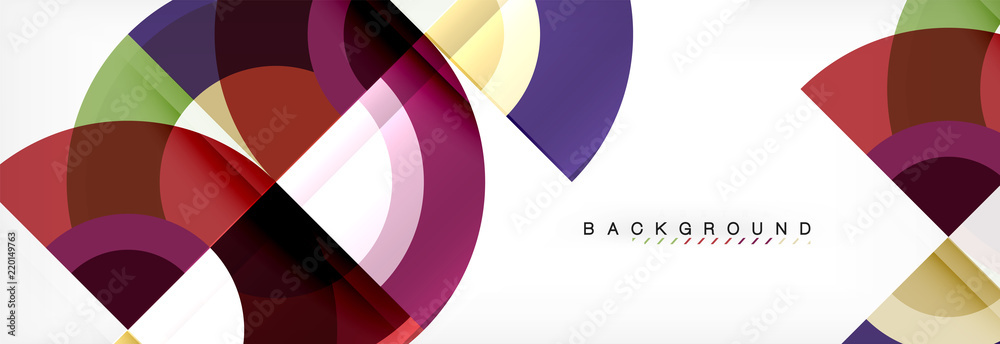 Vector circle abstract background Vector circle abstract background