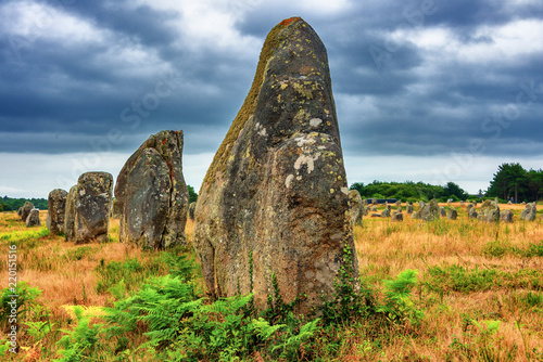 Bilde på lerret Alignements de Carnac - Menhirs in Carnac