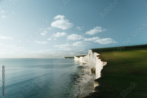 White Cliffs, Dover England, Seven Sisters photo