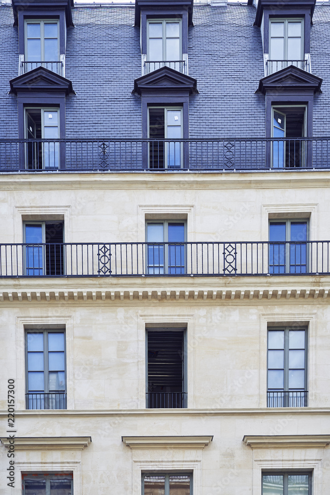 Obraz premium Parisien facade