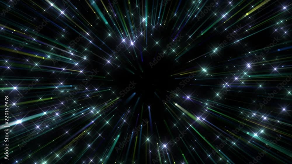 Star Burst Warp Space Star Burst Warp Space